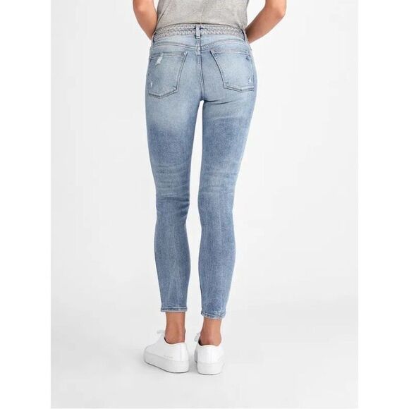 DL1961 Florence Ankle Mid Rise Skinny | Folsom - Picture 4 of 16